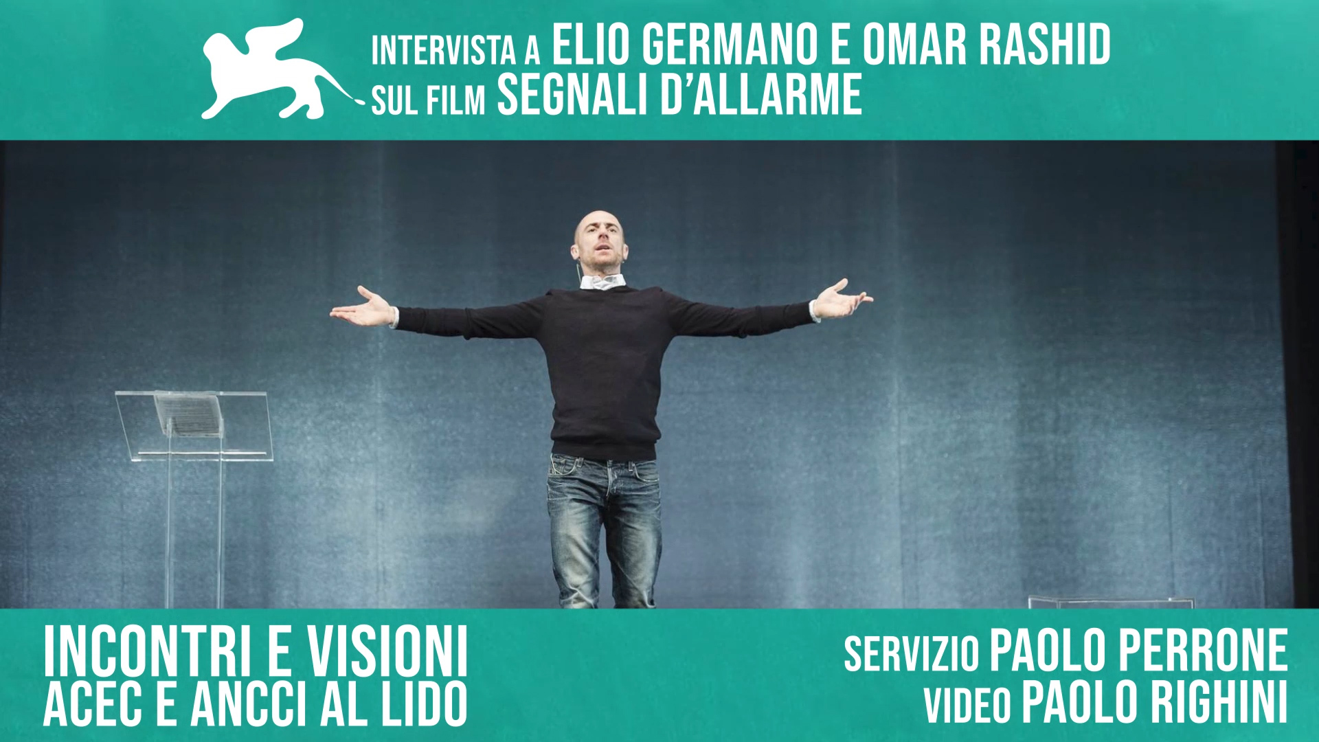 Incontri e visioni: intervista a Elio Germano e Omar Rashid Parliamo del film SEGNALE D'ALLARME - LA MIA BATTAGLIA