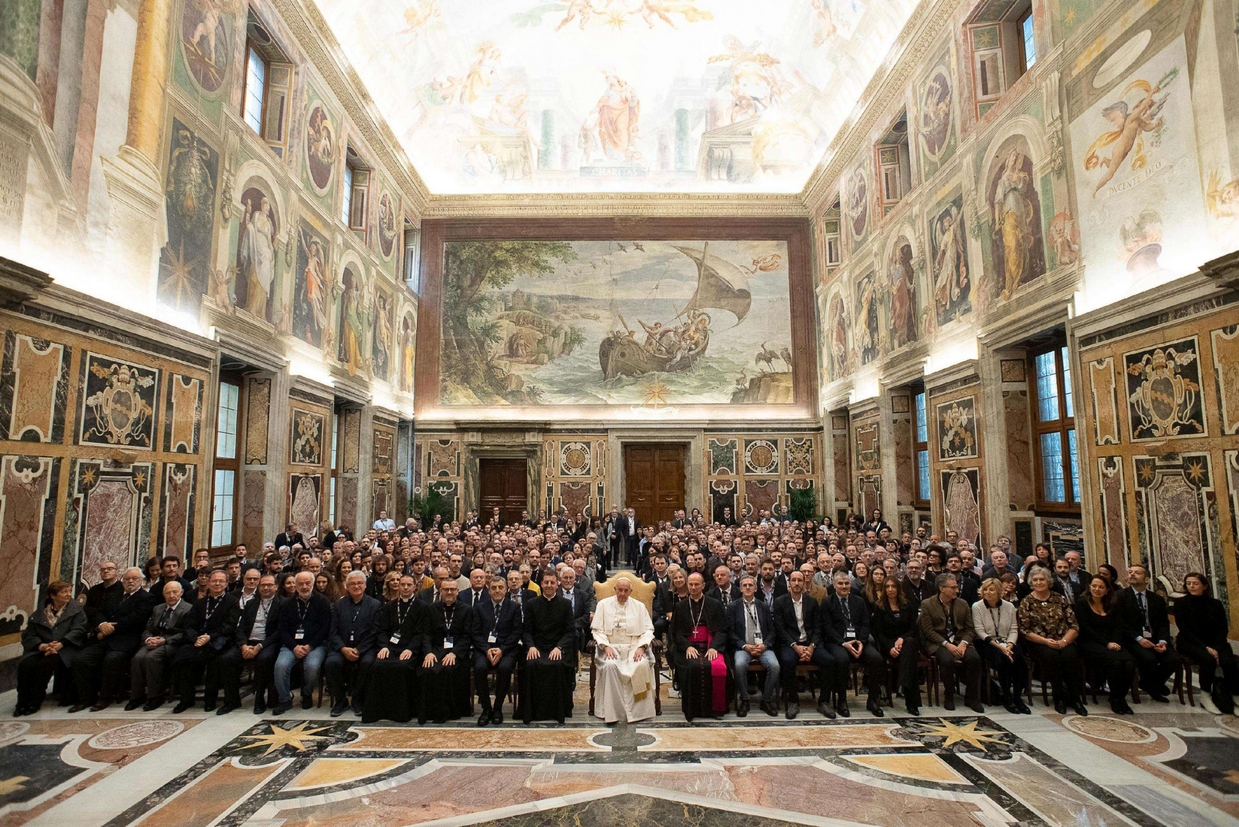 SUCCESSO PER GLI SDC DAYS DEI 70 ANNI Affetto e commozione per l'udienza privata con Papa Francesco e i volontari dell'ACEC