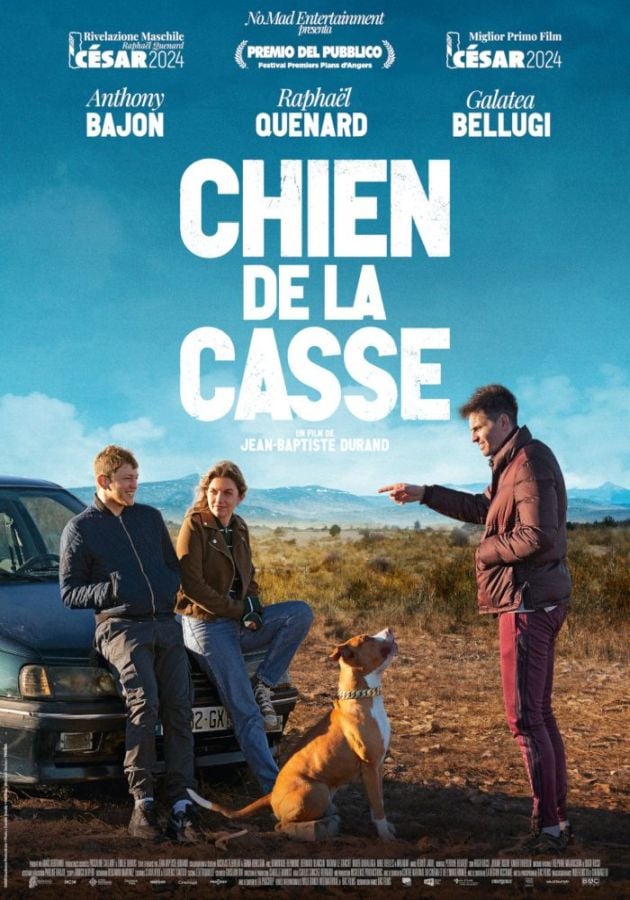 Chien de la casse locancina Chien de la casse locandina