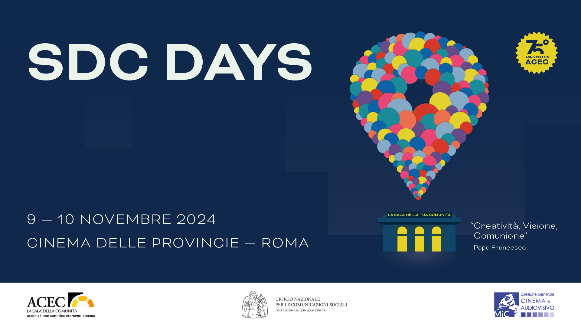 IL PROGRAMMA DEGLI SDC DAYS 2024