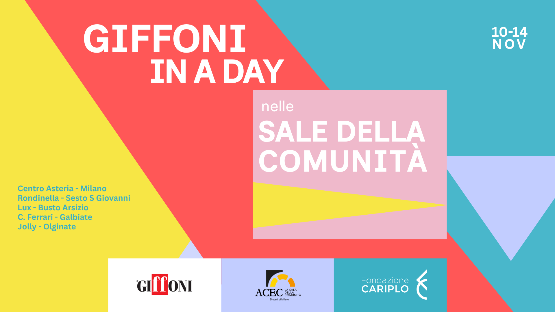 Giffoni in a Day nelle SdC_10_14_NOV_COPERTINA EVENTO FB Giffoni in a Day