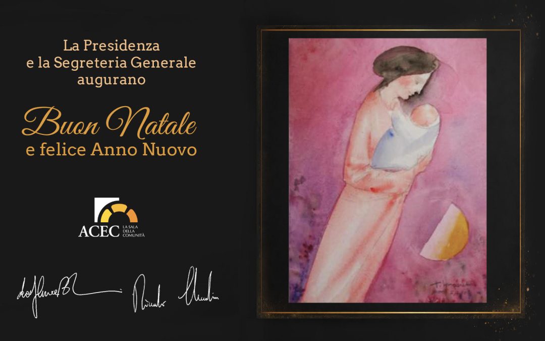 Auguri di BUON NATALE dalla presidenza ACEC
